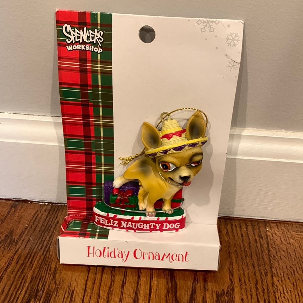 Nwt Spencer’s Feliz Naughty Dog